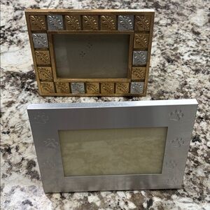 Gold and Silver Decorative Photo Frames